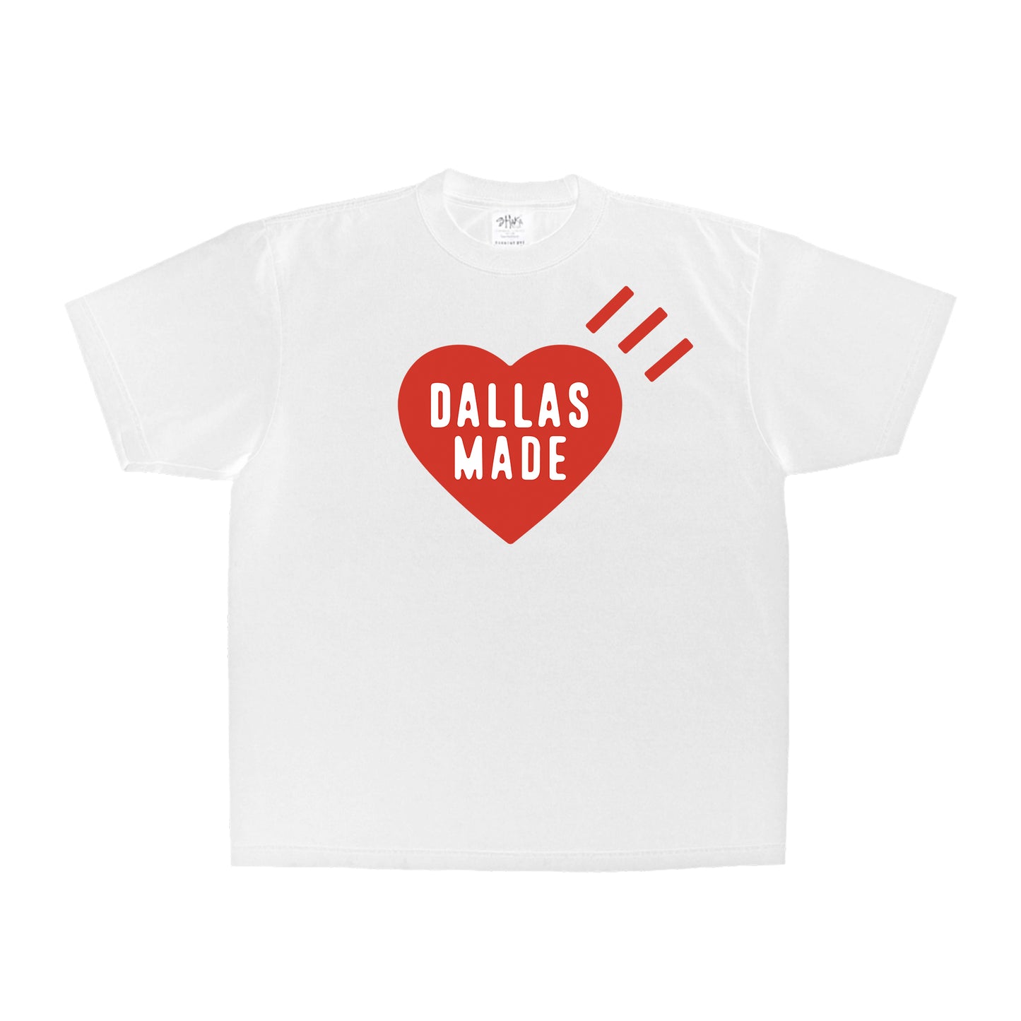 Dallas Made Heart Heavyweight Tee