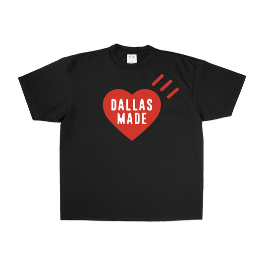 Dallas Made Heart Heavyweight Tee