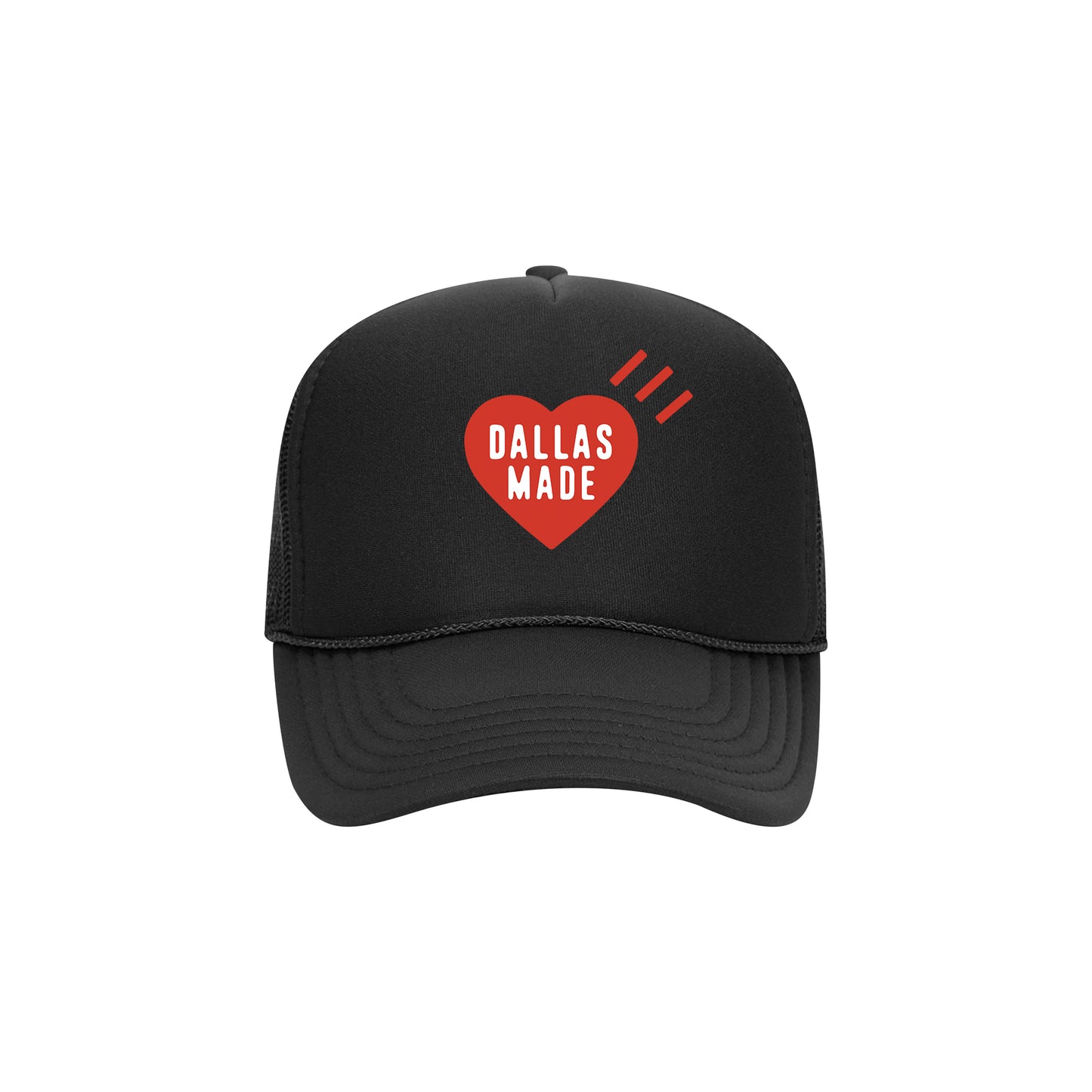 Dallas Made Heart Trucker Hat